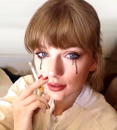 🚬 Стикер «Taylor Swift» для Telegram