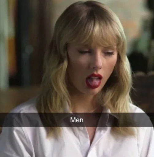 🤢 Стикер «Taylor Swift» для Telegram