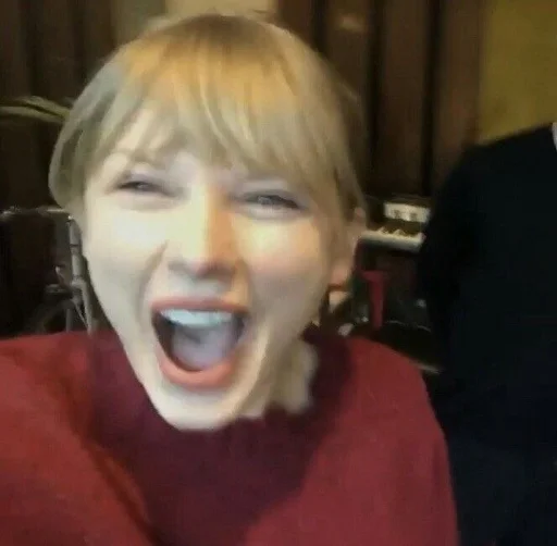 😆 Стикер «Taylor Swift» для Telegram