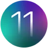 Стикер 12 Набор эмоджи с эстетикой Apple