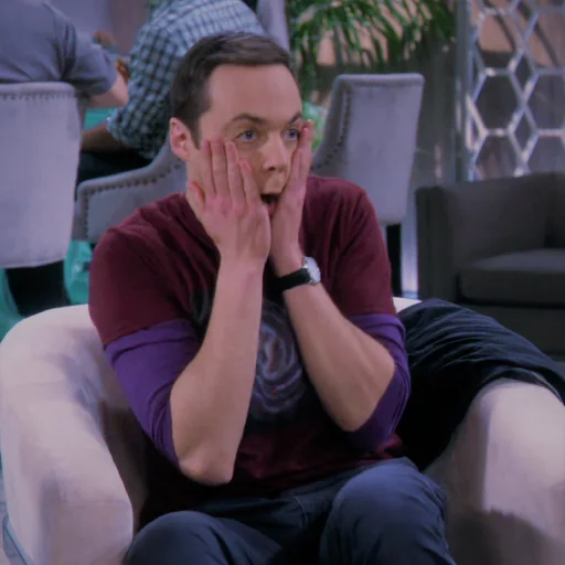 😱 Стикер «The Big Bang Theory» для Telegram