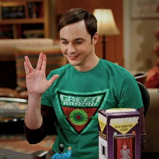 🖖 Стикер «The Big Bang Theory» для Telegram