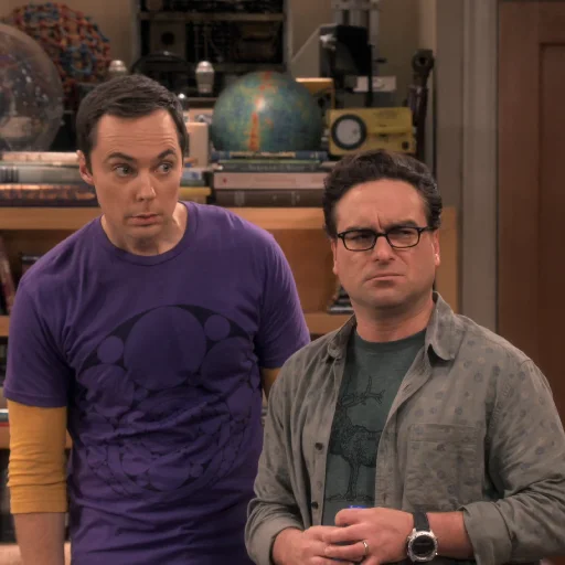 👀 Стикер «The Big Bang Theory» для Telegram