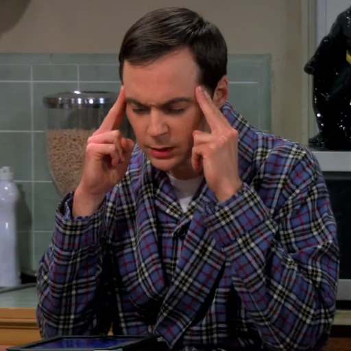 🤔 Стикер «The Big Bang Theory» для Telegram
