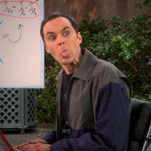 😝 Стикер «The Big Bang Theory» для Telegram