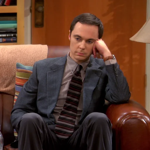 😕 Стикер «The Big Bang Theory» для Telegram