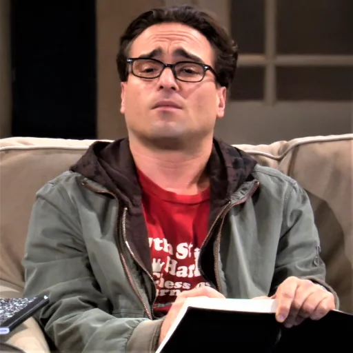 🥴 Стикер «The Big Bang Theory» для Telegram