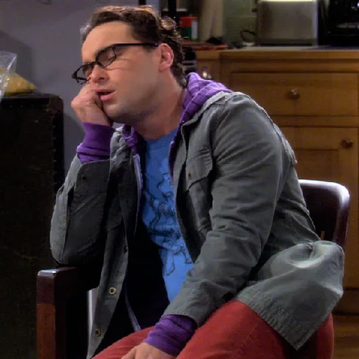 😪 Стикер «The Big Bang Theory» для Telegram