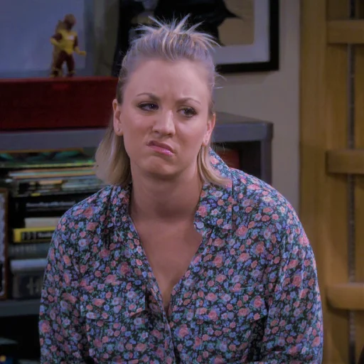 ☹️ Стикер «The Big Bang Theory» для Telegram