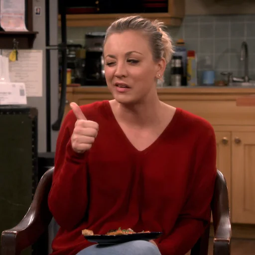 😉 Стикер «The Big Bang Theory» для Telegram