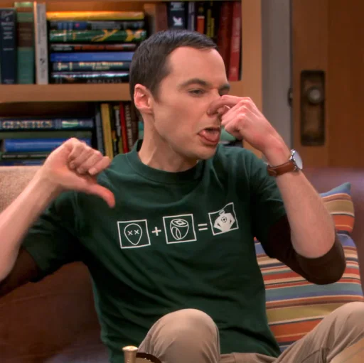 👎 Стикер «The Big Bang Theory» для Telegram