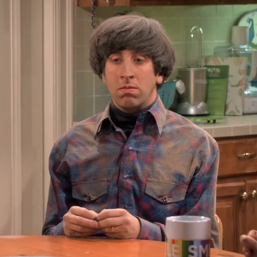 😕 Стикер «The Big Bang Theory» для Telegram