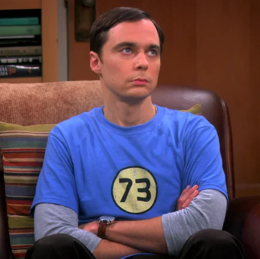 🙄 Стикер «The Big Bang Theory» для Telegram