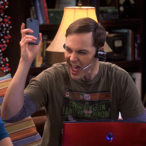 🤤 Стикер «The Big Bang Theory» для Telegram