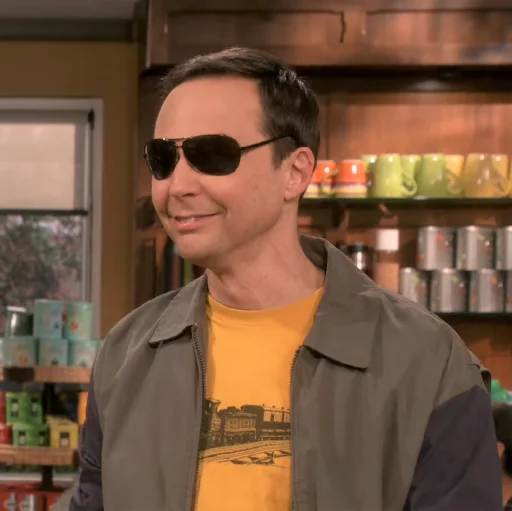 😎 Стикер «The Big Bang Theory» для Telegram