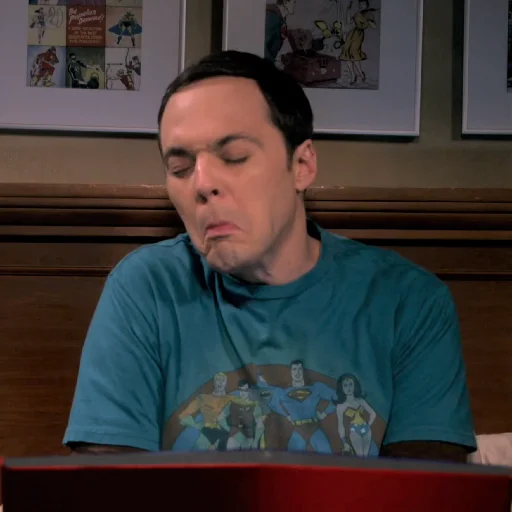 ☹️ Стикер «The Big Bang Theory» для Telegram