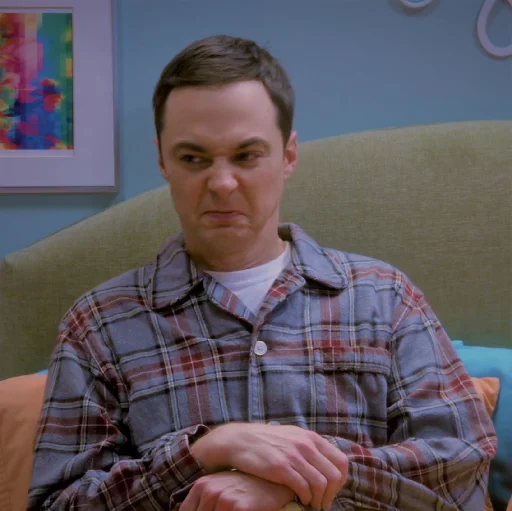 🥱 Стикер «The Big Bang Theory» для Telegram