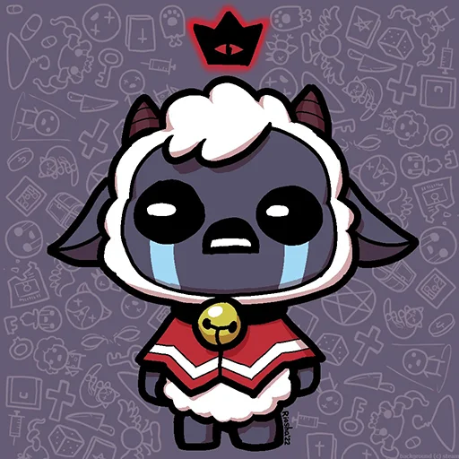 😍 Стикер «TboI Cursed» для Telegram
