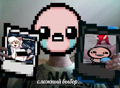😓 Стикер «TboI Cursed» для Telegram