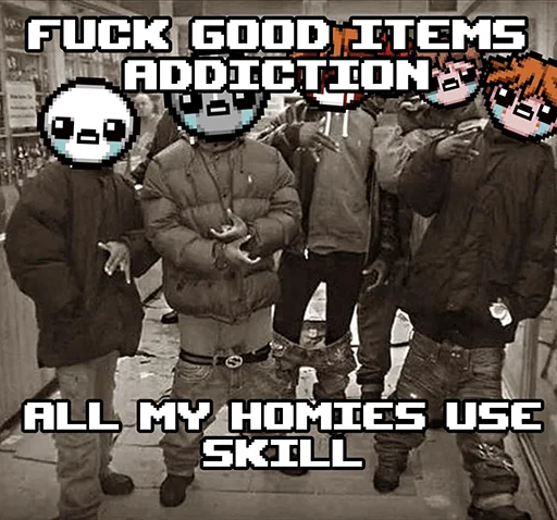 😎 Стикер «TboI Cursed» для Telegram