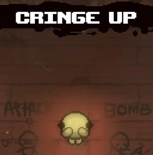 👺 Стикер «TboI Cursed» для Telegram