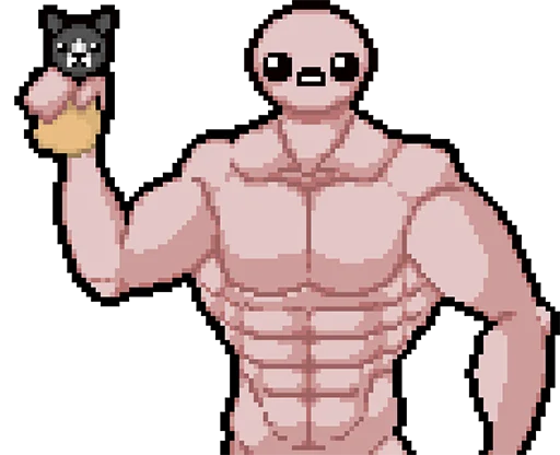 😶 Стикер «TboI Cursed» для Telegram