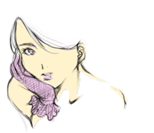 Стикерпак TBT girl для Telegram