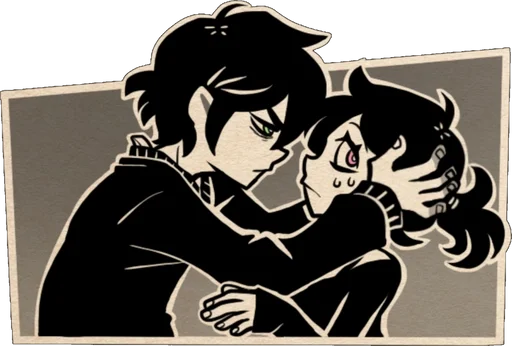 🌟 Стикер «The Coffin of Andy and Leyley» для Telegram