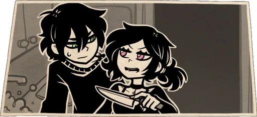 🌟 Стикер «The Coffin of Andy and Leyley» для Telegram