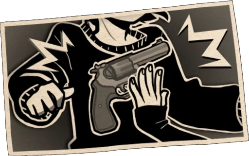 🌟 Стикер «The Coffin of Andy and Leyley» для Telegram