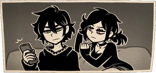 🌟 Стикер «The Coffin of Andy and Leyley» для Telegram