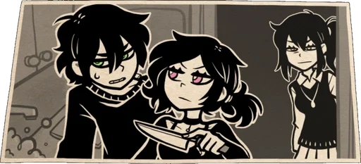 🌟 Стикер «The Coffin of Andy and Leyley» для Telegram
