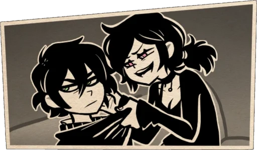 🌟 Стикер «The Coffin of Andy and Leyley» для Telegram