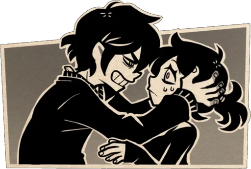 🌟 Стикер «The Coffin of Andy and Leyley» для Telegram