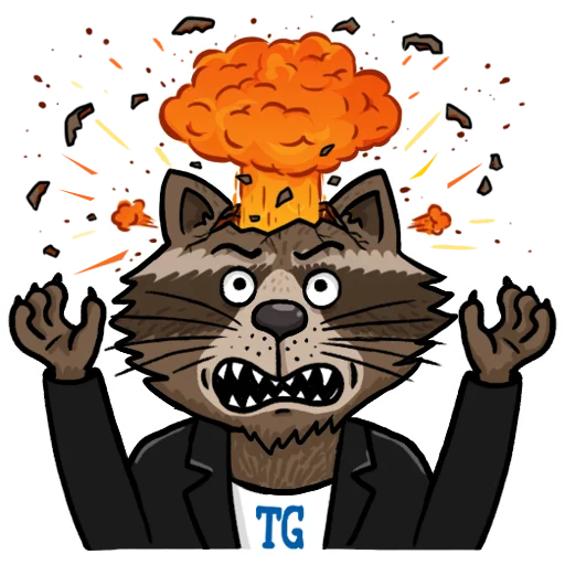 🤯 Стикер «Telegram GODS» для Telegram