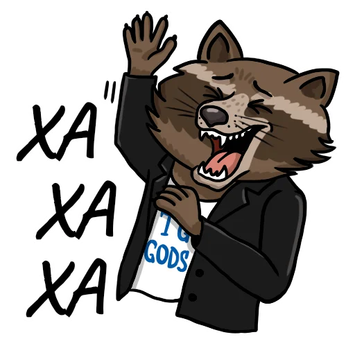 😂 Стикер «Telegram GODS» для Telegram