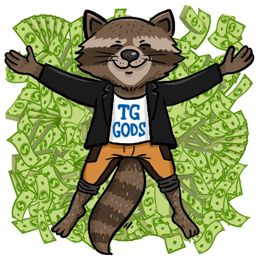 💰 Стикер «Telegram GODS» для Telegram