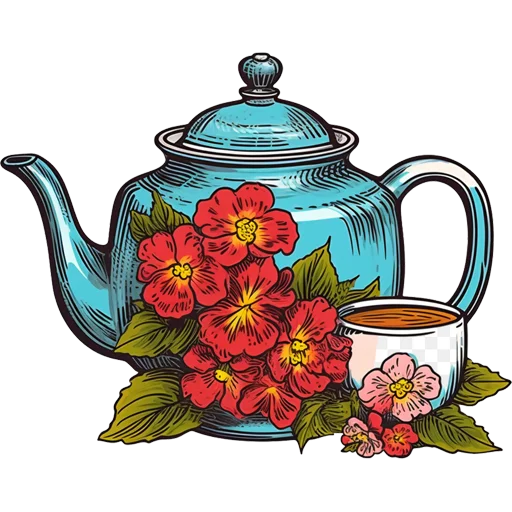 🫖 Стикер «Tea Kettle» для Telegram