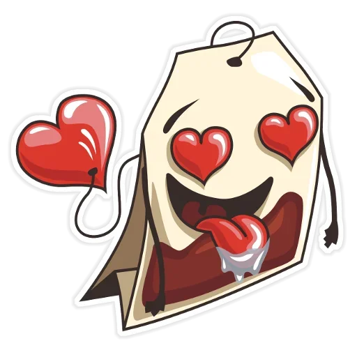 🤪 Стикер «Tea Bag» для Telegram