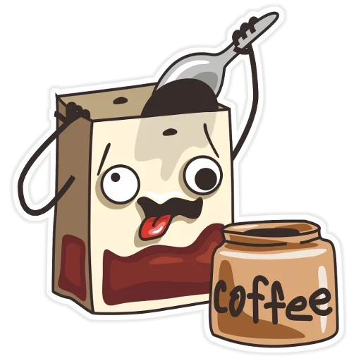 😜 Стикер «Tea Bag» для Telegram