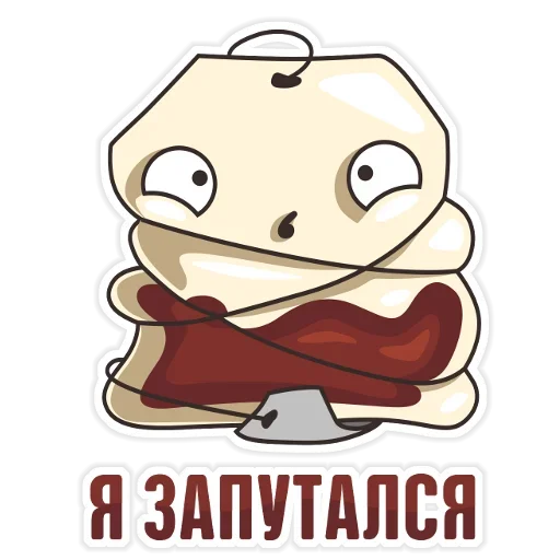 🤨 Стикер «Tea Bag» для Telegram