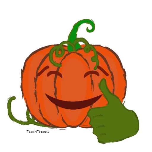 👍 Стикер «Helloween» для Telegram