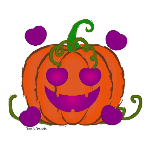 😍 Стикер «Helloween» для Telegram