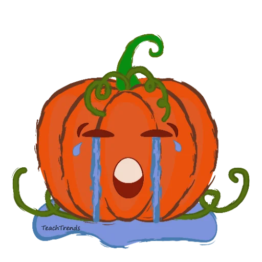😭 Стикер «Helloween» для Telegram