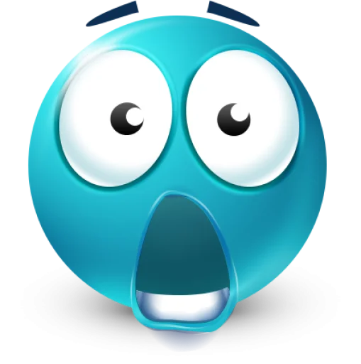🤩 Стикер «Teal Face» для Telegram