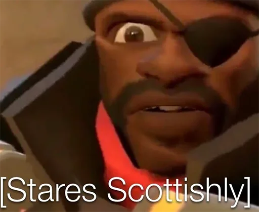 🧐 Стикер «Team Fortress» для Telegram