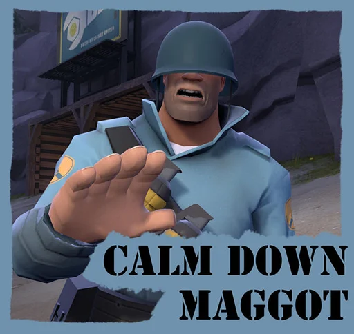 👎 Стикер «Team Fortress» для Telegram