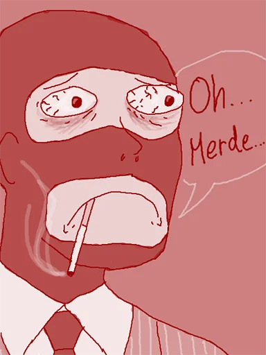 😅 Стикер «Team Fortress» для Telegram