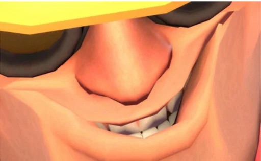 😈 Стикер «Team Fortress» для Telegram