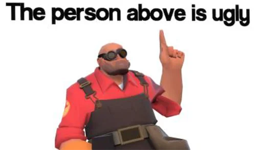 😎 Стикер «Team Fortress» для Telegram